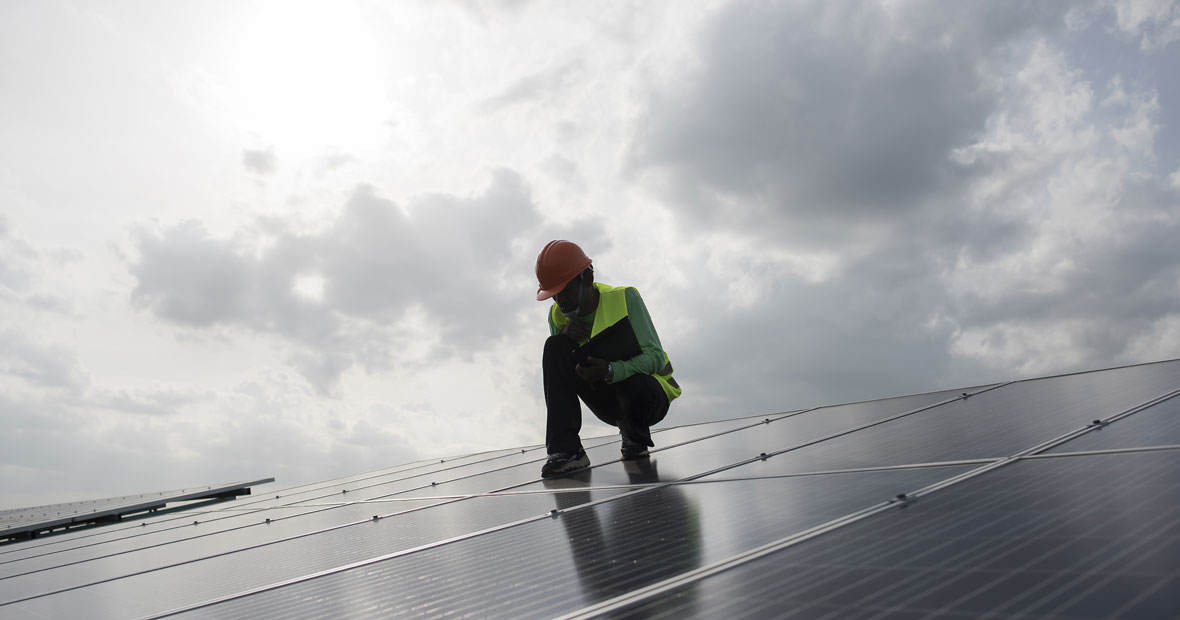 Installateur Energielyn en train